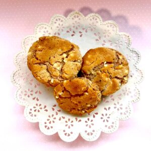 Strawberry & White Chocolate Cookies artigianali – Box 6 pezzi con Ricetta e Storia