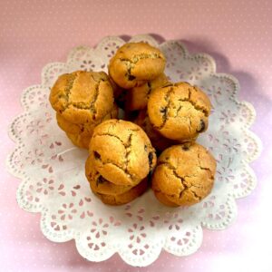 Mini Chocolate Chips Cookies artigianali – Box 12 pezzi con Ricetta e Storia